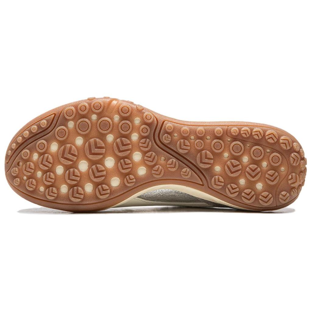Li Ning Xingliu Abrasion Resistant, Lightweight, Balanced Low top Casual Shoes Unisex Silver AGCW002-8