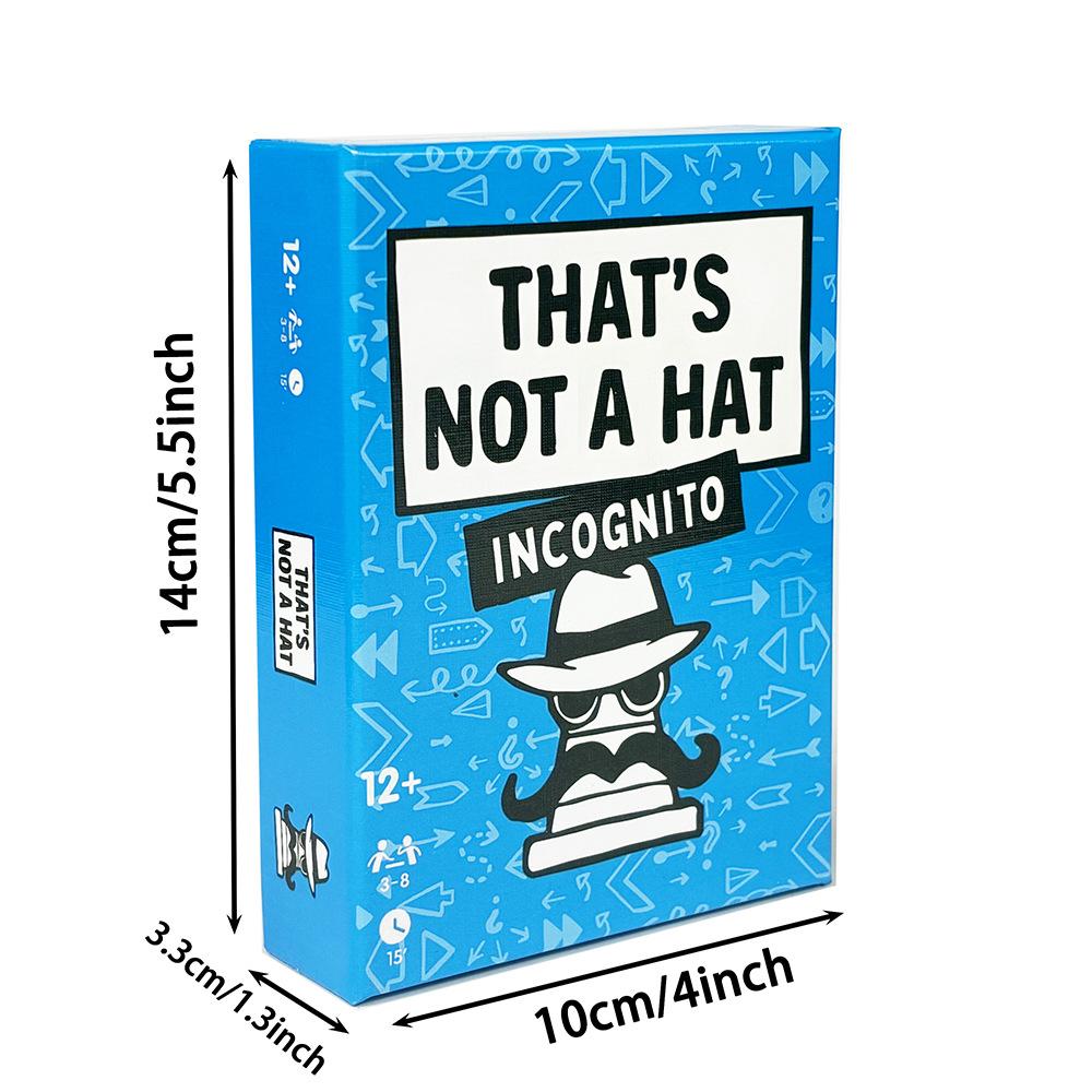 That S Not A Hat! Everything Can Be A Hat, The English Version Of The Party Game For 3-8 People Is In Stock.