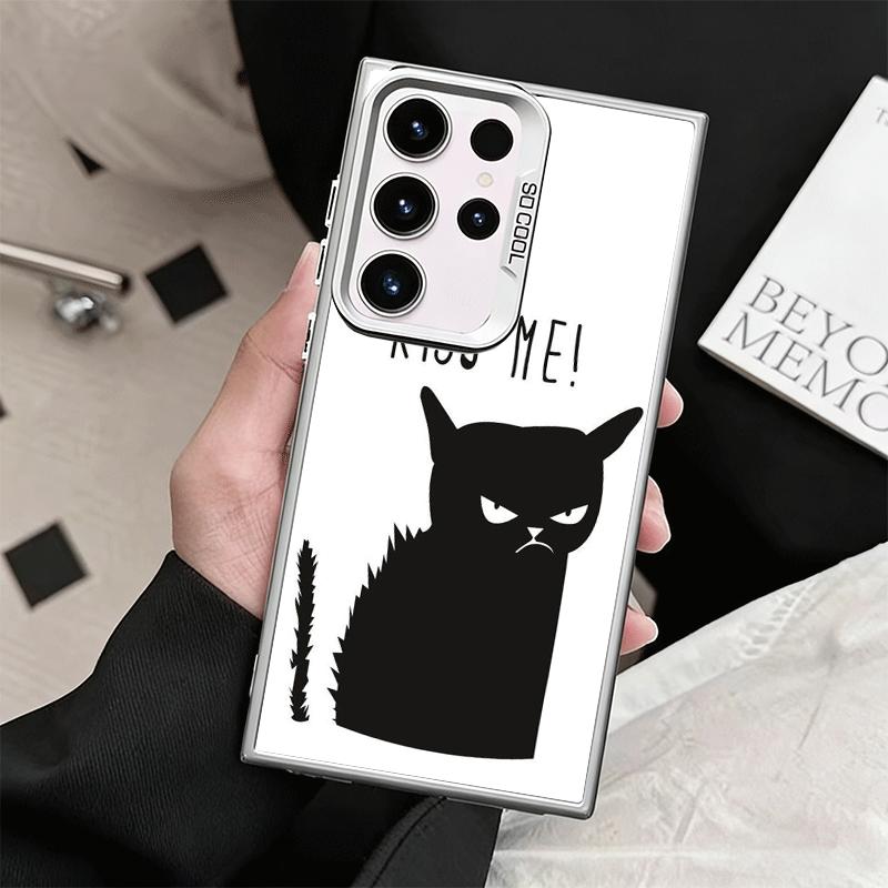 Cat Footprint Funny Scratch Paw Cute Shockproof Phone Case for Samsung Galaxy S26 Edge S25 Ultra S24 FE S23 Plus S21 Cover Anti