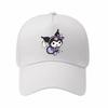 Adult Sanrio Kuromi Kuromi Five-piece Cotton Baseball Cap Sun Hat