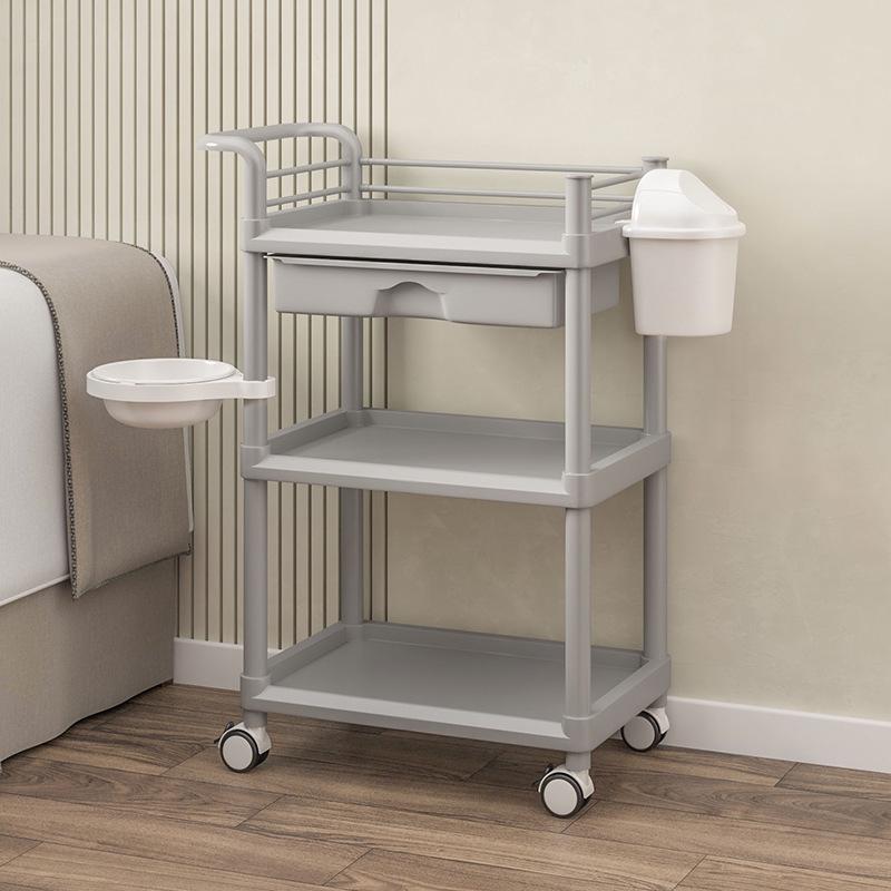 Multi-Layer Salon Cart for Beauty, Nail, Hair, Eyelash Tools Organization