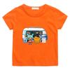 T-shirt con Stampa Cartoni Animati Toca Boca World 100% Cotone Moda Manga Fumetti Manica Corta Carine Ragazzi Ragazze Top Girocollo Magliette Bambini T-shirt Divertente Vestiti Estivi