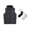 Li Ning Down Vests Men's Hooded Moderate Detachable YMRV023-1
