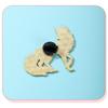 Exquisite Craftsmanship Cartoon Fox Brooch Zinc Alloy Enamel Metal Brooch  For Coats Sweaters