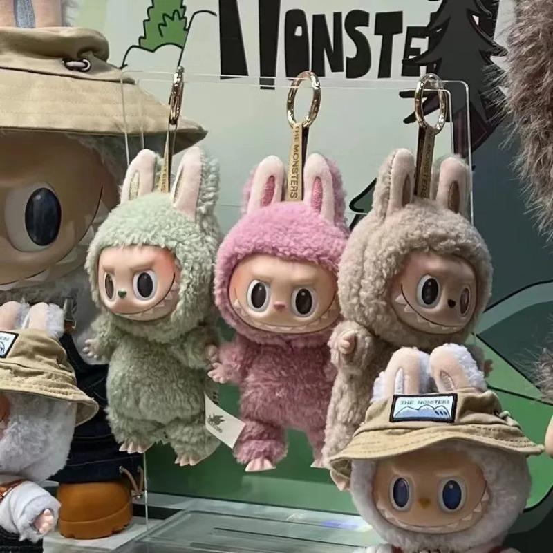 NUEVO Labubu El Monstruo de Esmalte V1 V2 Serie Caja Ciega de Peluche, Juguete de Base de Vinilo, Personajes Animados, Caja Sorpresa Misteriosa, Caja Ciega Llavero