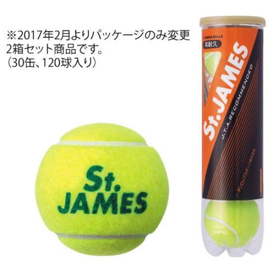 Dunlop Tennis Balls JAMES Balls Per Balls [2-box Set] [DUNLOP] St. (4 Can/30 Cans/120 10 Dozen)