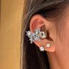 Earrings For Ear Clip Earphone Butterfly Beaded Shining Decorations Beautiful Earphone Accessories