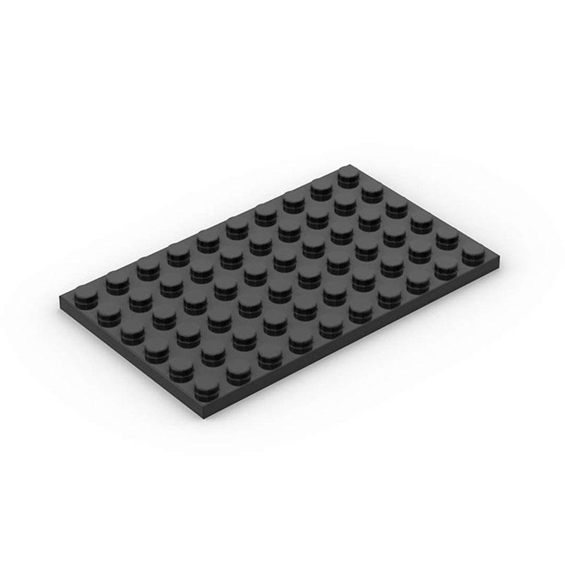 10 stücke DIY Bausteine Dünne Zahlen Bricks 6x10 Punkte 12 Farbe Pädagogisches Kreative Größe Kompatibel Mit 3033 Spielzeug für Kinder