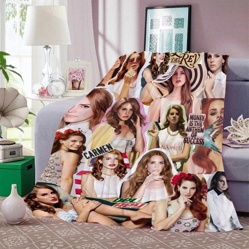 Digital Print Bed Blanket Sofa Winter Warm A-Lana Del A-Reys Fleece Camping Nap Fluffy Soft Blanket Microfiber Bedding King Size
