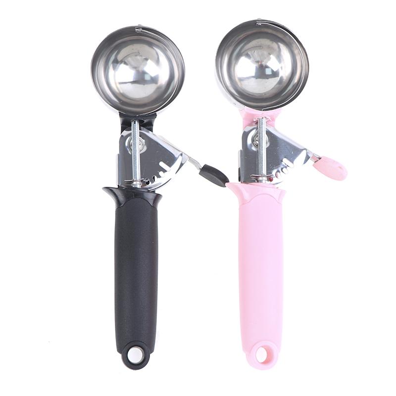 Stainless Steel Ice Cream Scoop Cookie Scoop Melon Fruit Baller Ice Ball Maker