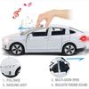 1:32 Scale Model X Alloy Diecast Toy Car, Pull Back Vehicle Door Opening with Sound and Light for Kids Adults Gift Collection