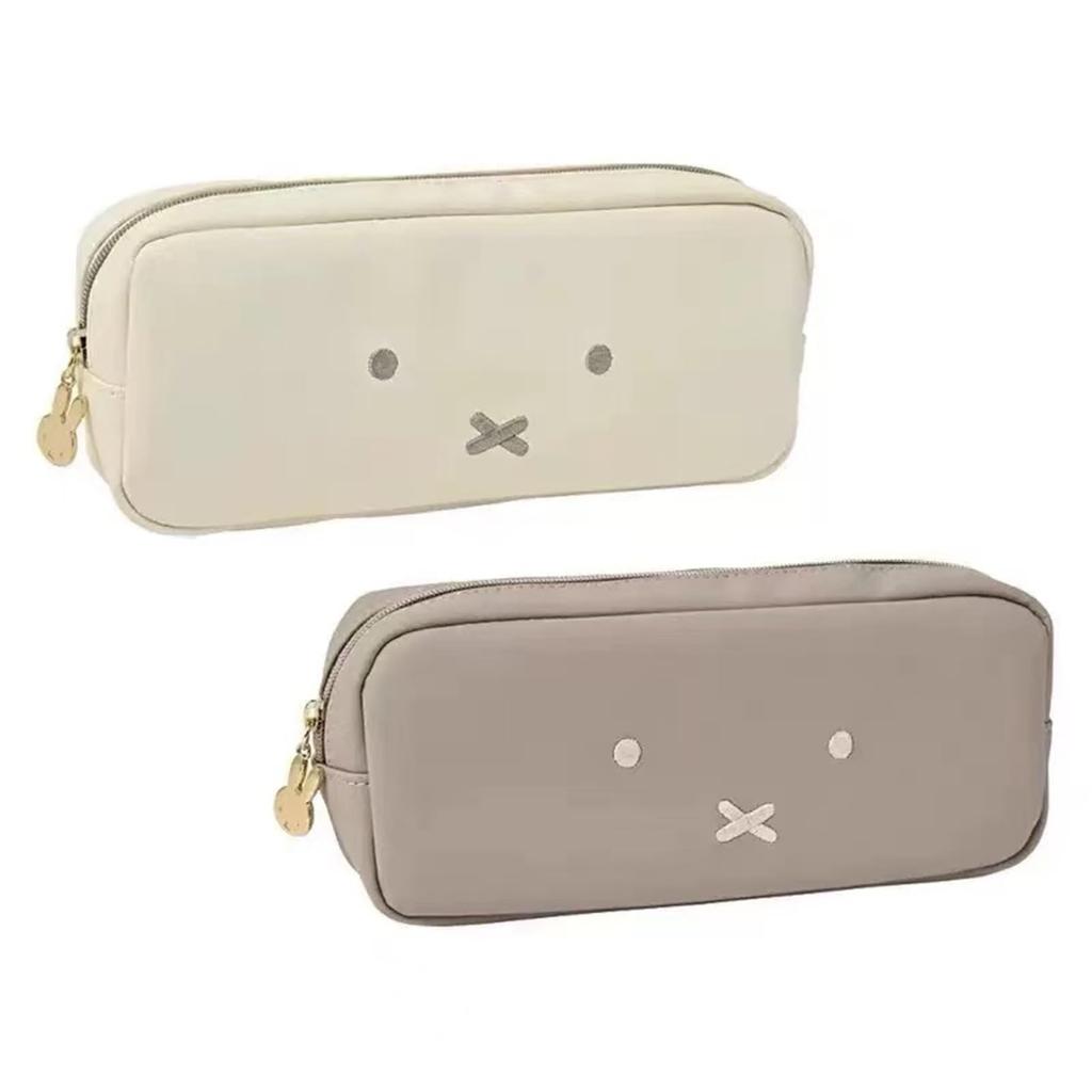 Miffy Rabbit Pencil Pencil Stationery Small Item Storage Storage Large Perfect for Office and Cute and Stylish Case, Case, Storage, Pouch, Case,