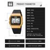 SKMEI 2042 Chrono Date Week Men Wristwatches Military Clock reloj hombre Digital Sport Watches Mens Outdoors 5Bar Waterproof