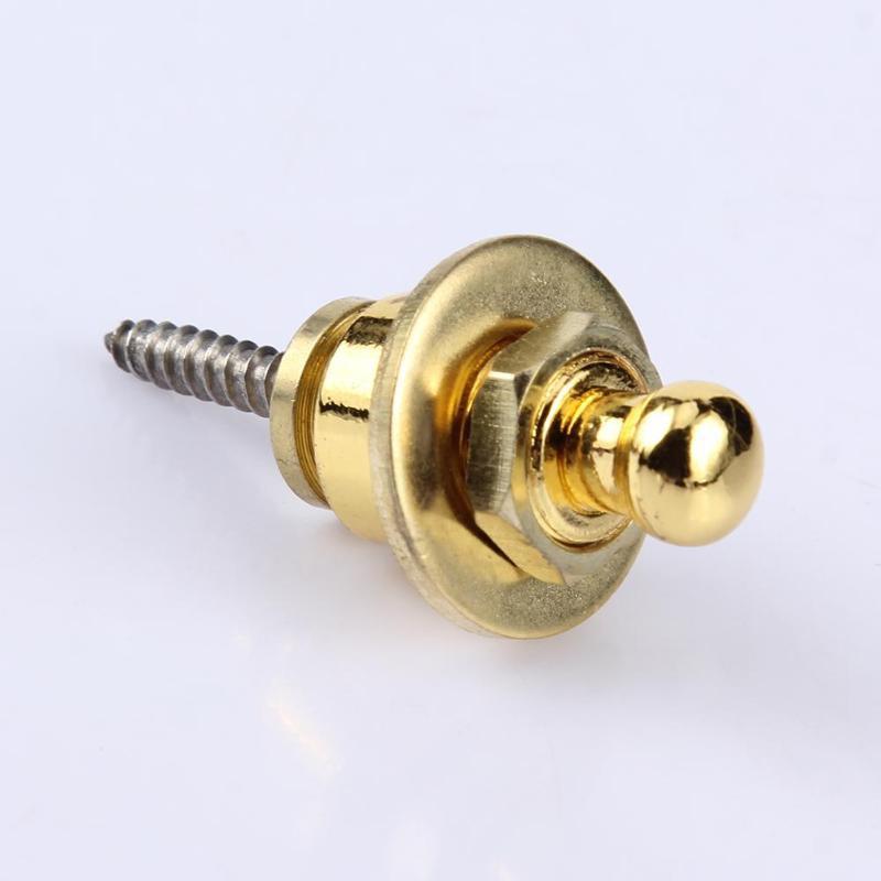 2pcs/set Guitar Strap Lock Strap lock Straplock Button for all Acoustic Electric Bass Guitar Strap 3 Colors Guitarra