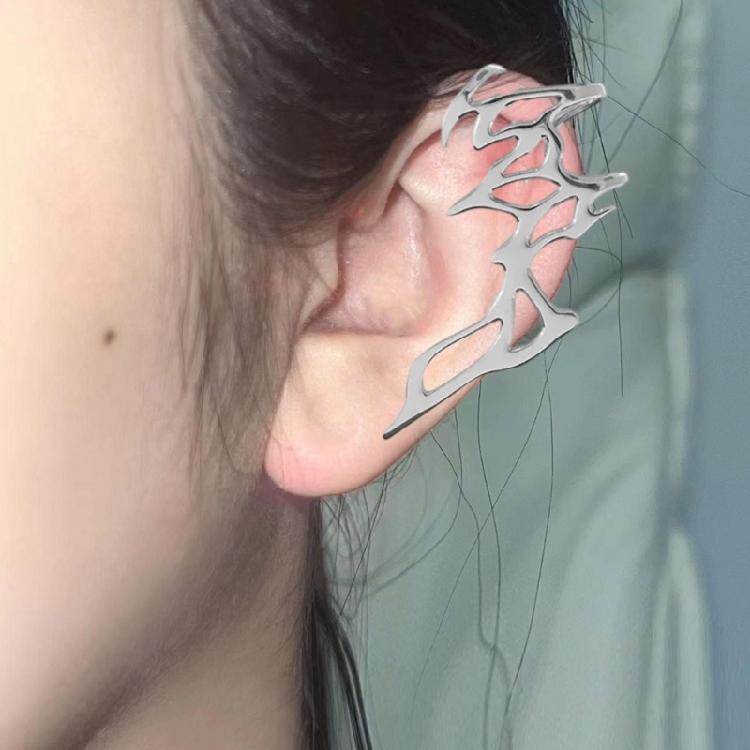 Innovative No Piercing Mechanical Ear Hangers Party Accessory Ear Clip Cuff Earrings Suitable for Various Occasions