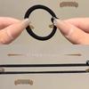 Durable, Non-Damaging Rubber Band for Ponytails - Versatile Hair Tie with Free Shipping!