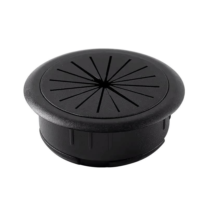 ABS Round Desk Grommet: Office & Home Wire Hole Cover