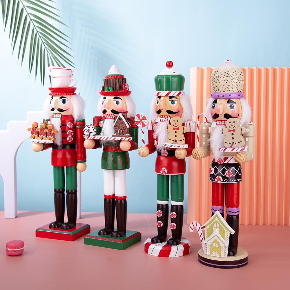 Christmas Dessert-Style Nutcracker Figurine