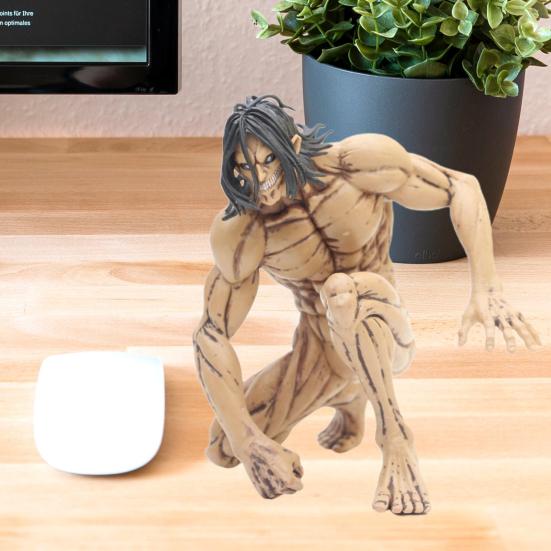 15cm Attack on Titan Action Figure Kneeling The Founding Titan PVC Model Miniature Figurine Ornament Collectible Muscle Eren-Jaeger Figure
