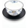 Nihon Tosai Line Aoi Tea Cup Set with Saucer Traditional Japanese Design