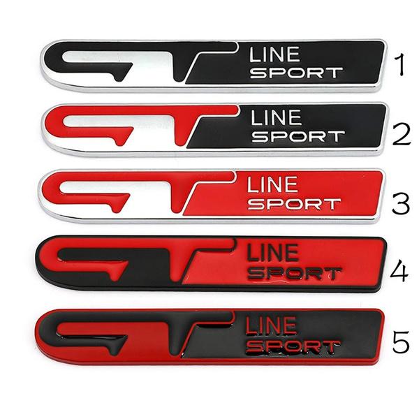 GT-Linie Sportaufkleber für 508 3008 208 308 T9 Renault Clio Grandtour Megane Forte Optima Picanto Stinger Sorento