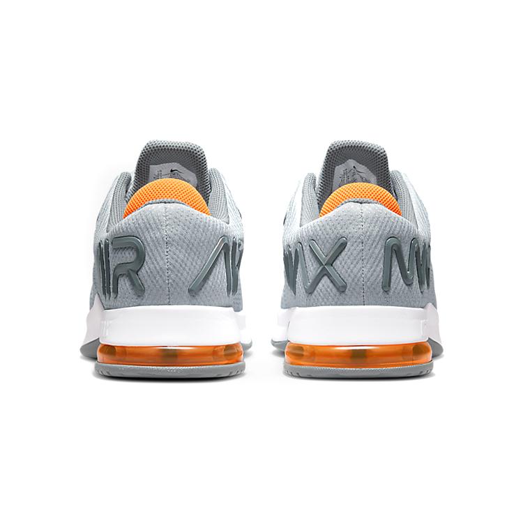 Neuer Nike Air Max Alpha Trainer 4 Wolfsgrau Cool Grey Total Orange Weiß CW3396-007