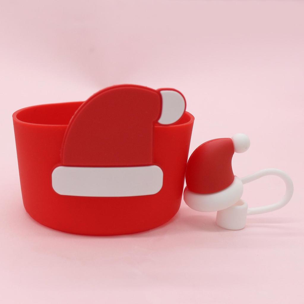 Silicone Insulated Cup Sleeve: Stanley Water Bottle Bottom Cover & Protective Sleeve