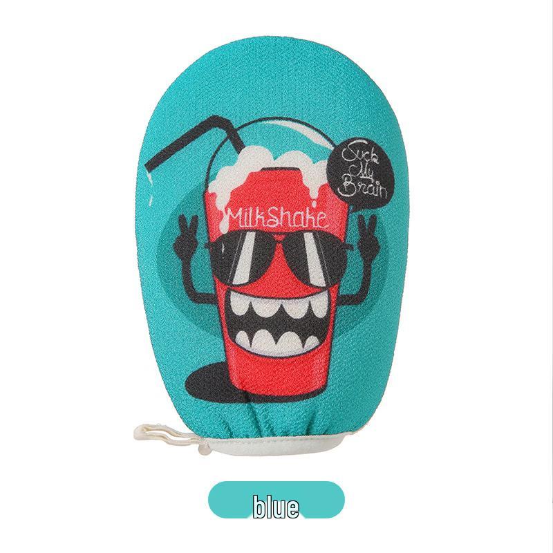 Cute Monster Bath Scrubber Mitt Set