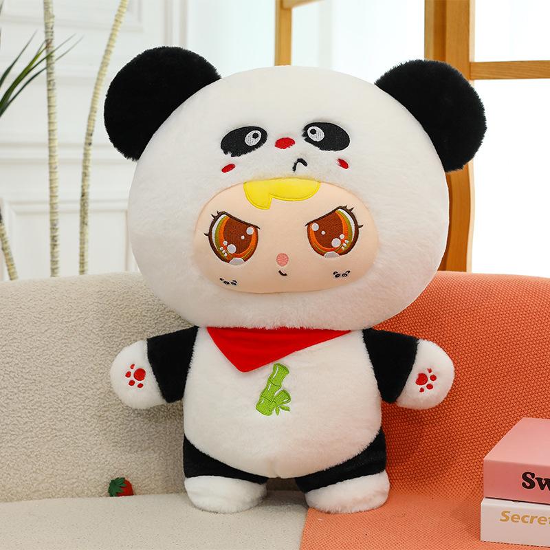 Baby three-year-old doll colored bear doll bear friends will plush series blind box tide play figure doll
