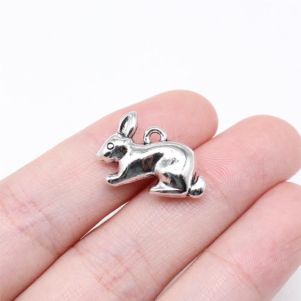 Charms Pig Sheep Cow Rabbit Pendants Wedding Jewelry Findings QC099