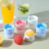 Large Ball Shape Silicone Mold Big Ice Cube Maker For Whiskey Ice Ball Cocktail Drink Ice Hockey Making Mold Party Kitchen Tool