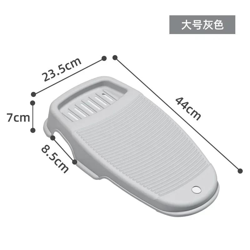 Thickened Washboard for Washing Clothes with Non-slip Washboard for Household Laundry Scrubbing Board