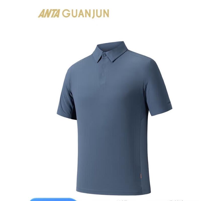 ANTA Champion Outdoor Travel Ice-Skin Breathable Short Sleeve Polo Shirt for Men M