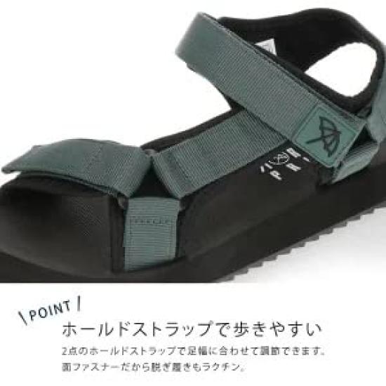 Arnold Palmer Sports Sandals AP4051 Dark Green Size Cm Men's (402) 26.0