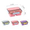 1200ml Bento Box Compartment Lunch Box with Lid Dipping Box Salad Fruit Lunch Box Office Worker Picnic Food Storage Containers