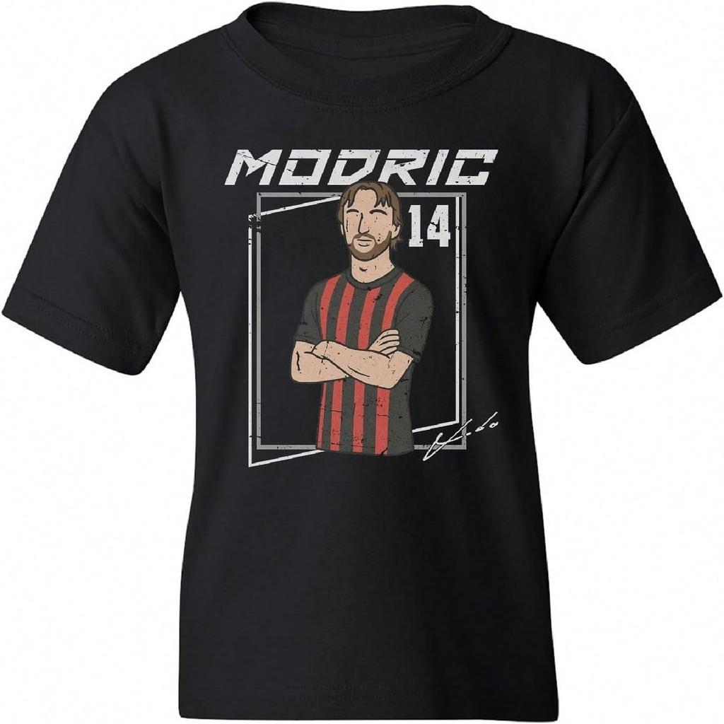Nena & Nene Modric 14 Inspired Graphic - Soccer Fans Tribute Youth Unisex T-Shirt