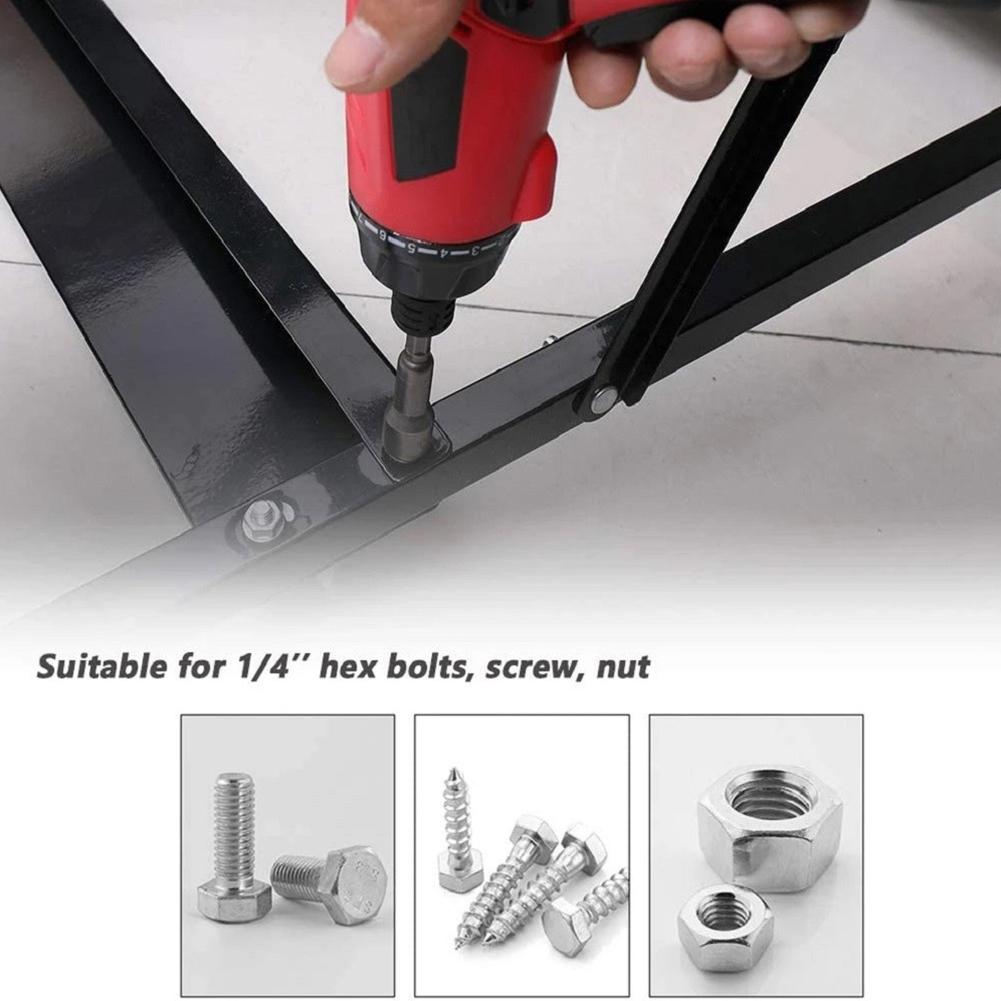 Power Tools Accessories Hex Socket Screwdriver Drill Screwdriver Socket Drill Adapter Driver Tools Electric Screwdriver Set