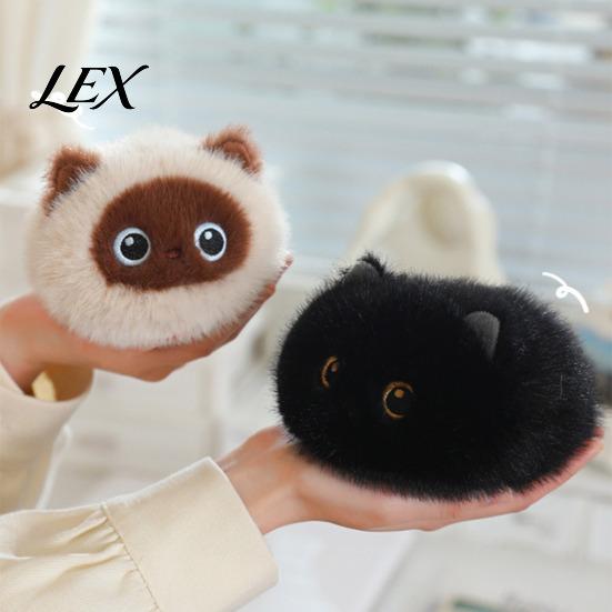 Soft Stuffed Animal Plush Cat Cute Toy, 7.8" Realistic Kitten Plushies, Cuddly Toy for Girls Companion Doll, Birthday Gifts Kids Boys