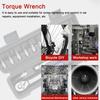 2-24N.m Torque Adjustable Ratchet Wrench Bicycle Repairing Tool Quick-release Torque Wrench High Precise Torque Preset Wrenches