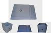 Modern Foldable Fabric Desktop Storage Box For Home Office Organization And Clutter Control