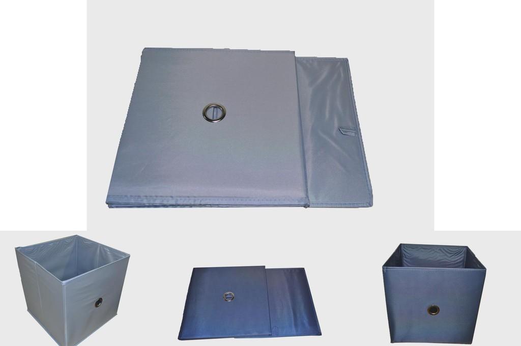 Modern Foldable Fabric Desktop Storage Box For Home Office Organization And Clutter Control