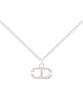 Tandy Silver 925 Signature Zirconia Pendant Necklace Tdn609