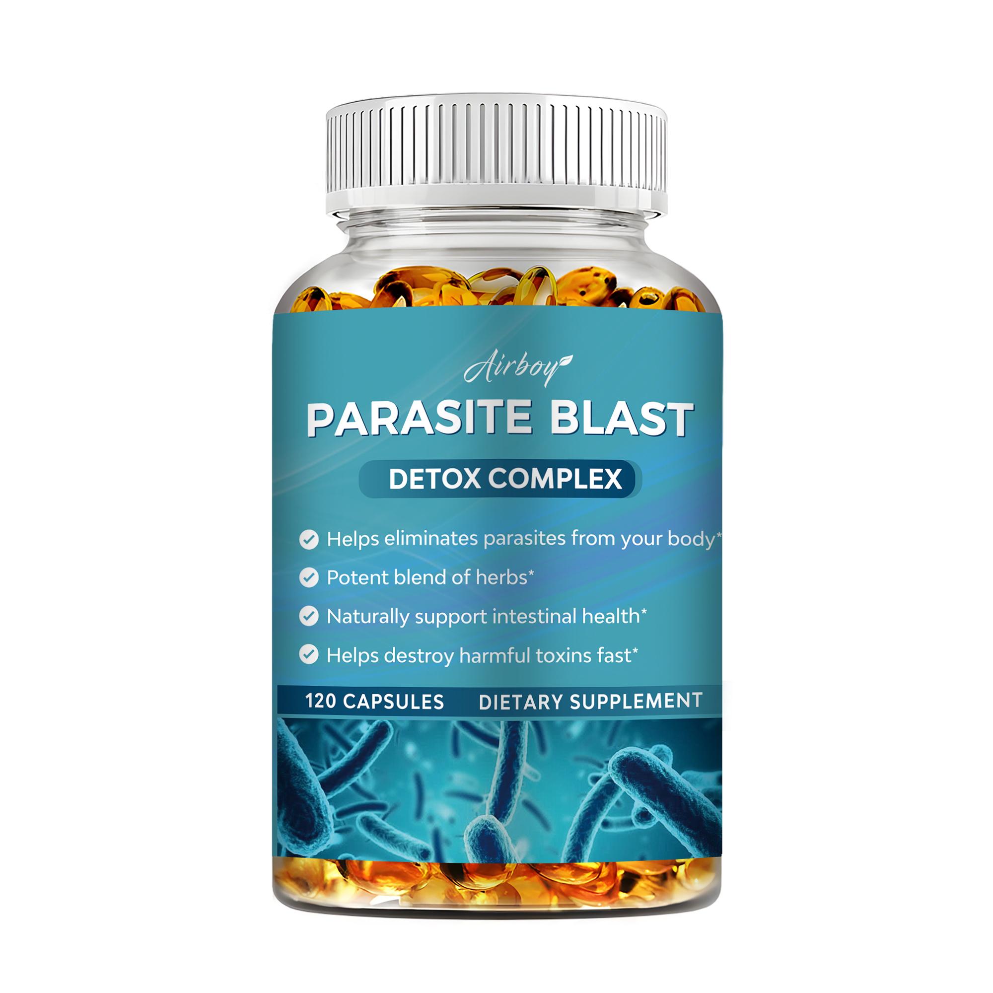 

Parasite Blast Detox Complex - Parasite Cleanse, Gut and Digestive Health 120
