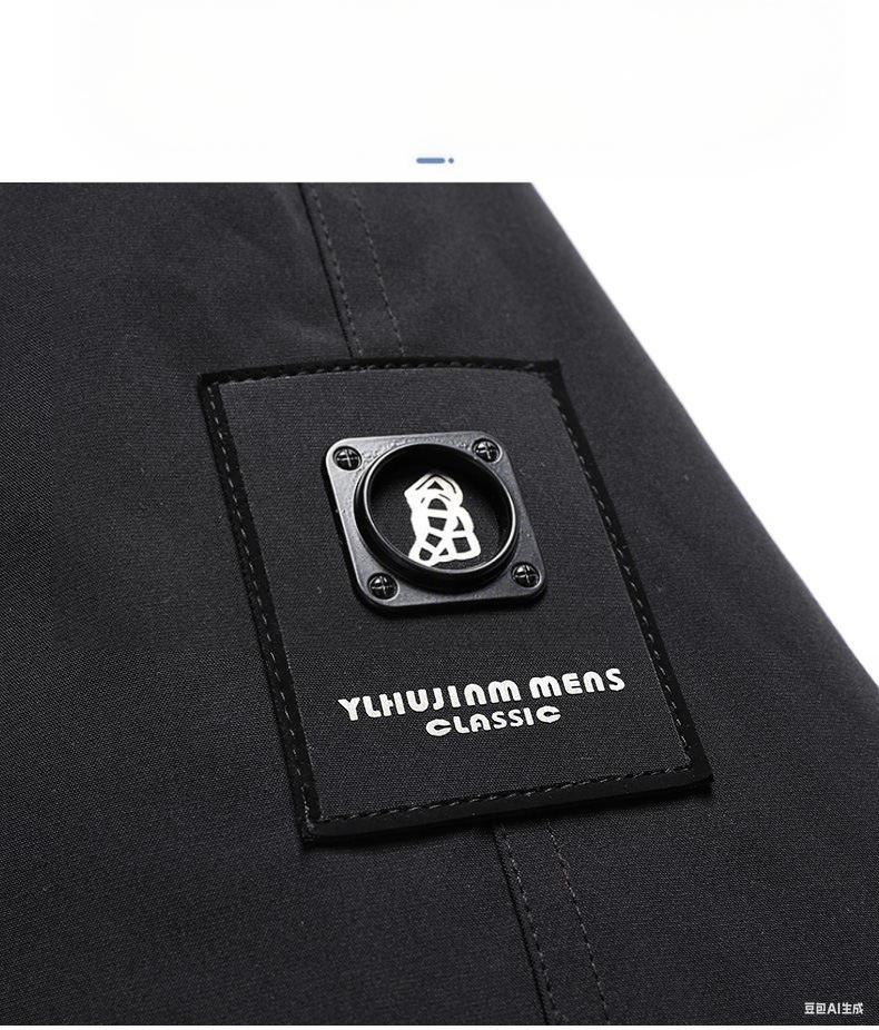 Hooded White Duck Down Jacket  Winter Thick Warm Simple Coat Mens Outdoor Casual Multi Color Sizes Available