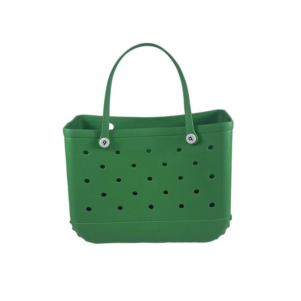 Macaron EVA Portable Washable Pet Basket - Lightweight and Large Capacity Storage Bag for Outdoor Use