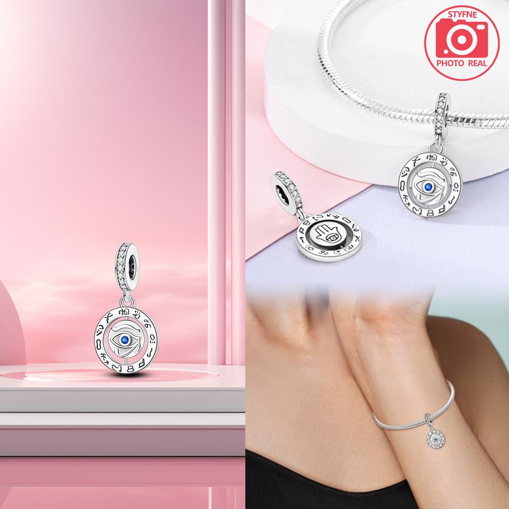 Copper Charms Eye Of Horus Pendant For Dangle Pendant Bead Jewelry Beads  New Gifts For Women