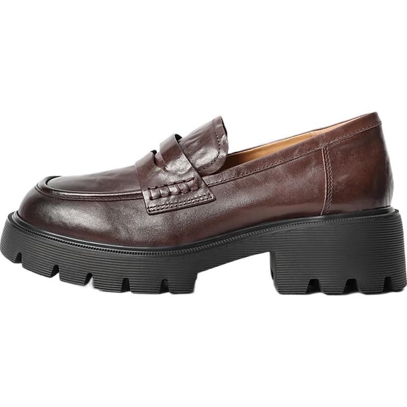 Belle Women s Genuine Leather Casual Loafers EU 37
