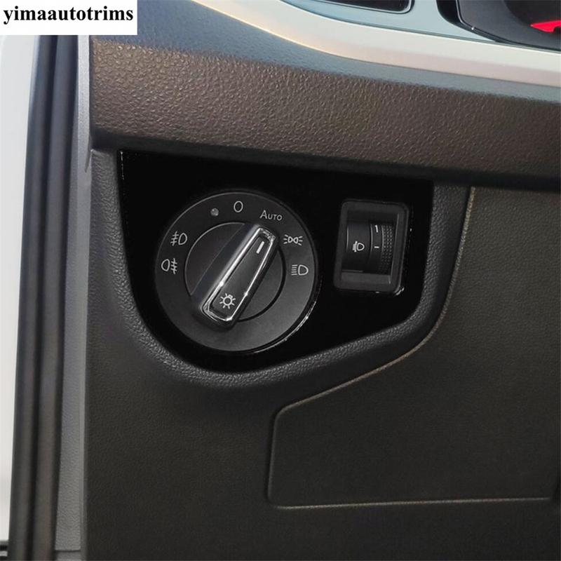 Rám dekorativního tlačítka spínače světla ABS / Nerezová ocel Interiérové doplňky Pro VW Volkswagen Polo -