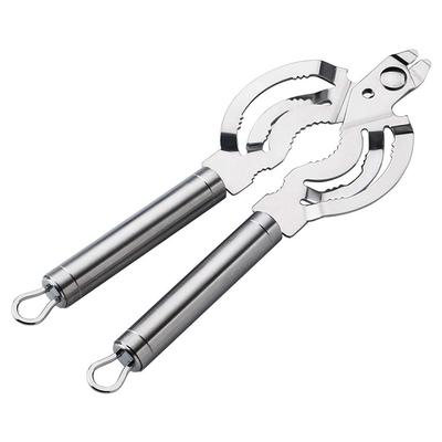 Multifunctional Stainless Steel Tin Can Opener Jar Lid Bottle Cap Hand Opening Tool