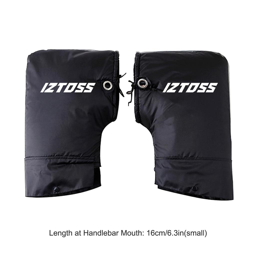 Rękawiczki na kierownicę motocykla Wiatroszczelne, wodoodporne rękawice motocyklowe Grip Mufka na kierownicę, czarna